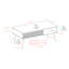 Lodd 1-Drawer Coffee Table-58260491