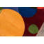 Tapis bleu / rouge / vert / jaune en laine touffeté à la main Beucher-30046712