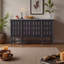 Buffet en bois massif rétro français-977775619