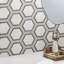 Dash Deco 8.5 in. x 9.84 in. Matte Hexagon Porcelain Floor and Wall Tile (12.66 Sq. Ft. / Case)-61798104