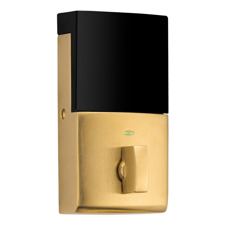 Minneapolis Touchscreen Standalone Deadbolt, Satin Brass