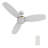 48"  3 - Blade LED Smart Standard Ceiling Fan with Remote Control and Light Kit Included.