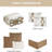 Pantissa Geometric 7 Piece Comforter Set-102317136-102317134