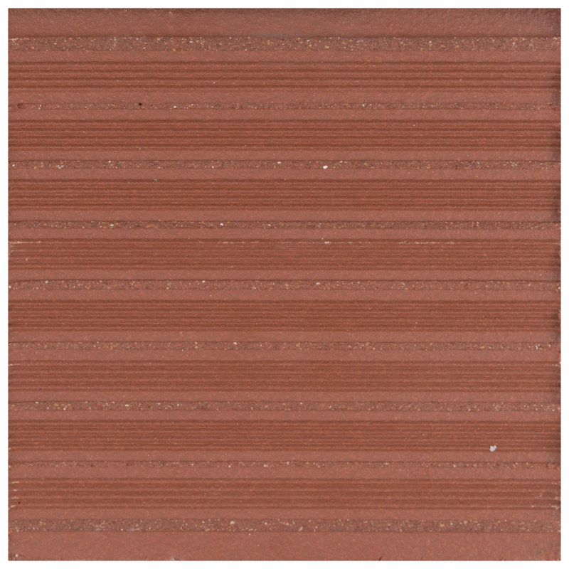 Quarry 5.9" x 5.9" Ceramic Bullnose Tile Trim in Flame Red