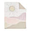 Desert Sun and Mountain 4 Piece Crib Bedding Set