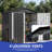 Edrosie Inc 6x4ft Metal Lockable Outdoor Storage Shed Dark Gray