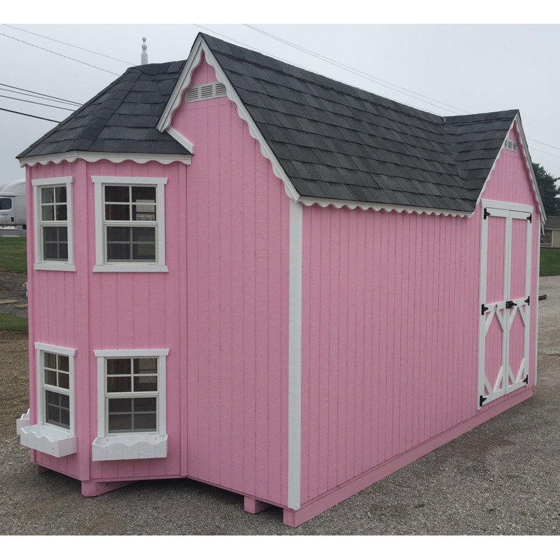 Sara's Victorian Mansion Playhouse, 8' x 16'