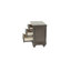 Contemporary Modern Look 1Pc Nightstand Storage Space Bedside Table Oak Veneer Bedroom Furniture