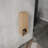 12" Bathroom Side Cabinet,Soft Close Doors,Float Mounting Design, Imitative Oak-629140605