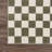 Chuby Checkered Machine Washable Cream / Off White / Green Area Rug-738419583-739741798