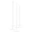 120cm W x 40cm D Steel Arbour-125281569