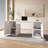 Computer Desk with Lift Top, Space Saving Standing Desk with Hidden Compartment and Storage Shelves, Study Writing Desk with Lifting Mechanism,Black