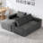 Boneless Corduroy L-Shape Modular Sectional Couch with Chaise - Soft Upholstered, Roomy Deep Seat, No Assembly Required, Timeless Stylish Furniture for Living Room Bedroom Apartment Home Office-218115380-222416033