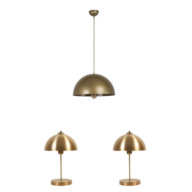 Biafra - Light Pendant, Gold
