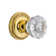 Rope Rosette with Crystal Door Knob