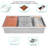 CozyBlock 42'' L Drop-In Single Bowl Stainless Steel Kitchen Sink-90977345