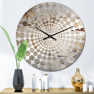 Horloge murale Saffiano