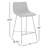 Paxton 24" Velvet Counter Stool