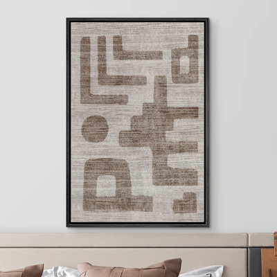 Geometric Line Rustic Brown Polygon Collage Abstract Geometric Illustrations Modern Minimalist