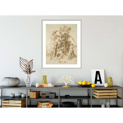 La mort d'Orphée par Albrecht Dürer, impression giclée sur cadre