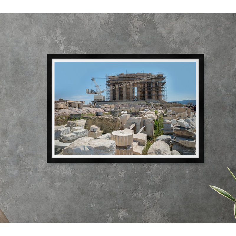 Parthenon Crane - Photographie avec cadre photo
