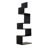 Laszlo 56'' H x 17.5'' W Steel Geometric Bookcase
