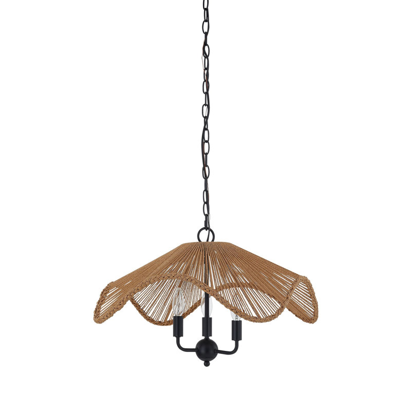 Luminaire suspendu Montrez, naturel