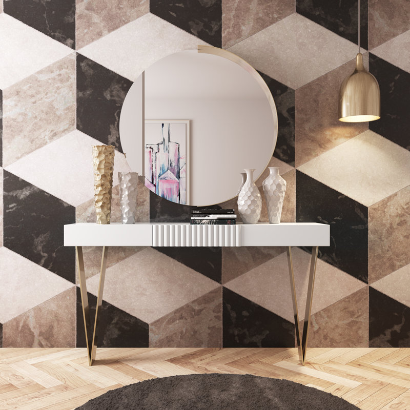 Console Table, 31.5" H x 47.24" W x 13.78" D