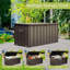 Boîte de rangement en acier pour l'extérieur-99011408-99011407