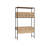 Metal Base Modular Wall Desk - Brown-109919363
