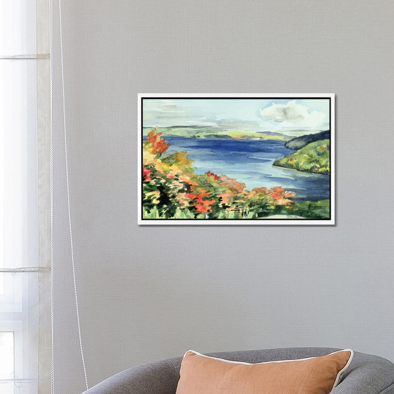 Lake Kaministikwia (No. 56), Ontario, Canada by Izabella Godlewska De Aranda - Floater Frame Gallery-Wrapped Canvas Giclée on Canvas