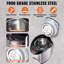 Bouilloire électrique en acier inoxydable VEVOR-92239124