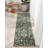 Dazzle Vintage Bohemian Floral Green Rug-147904217