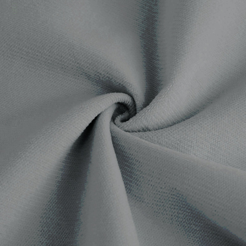 Très grand canapé en velours moderne à 3 places, canapé surdimensionné, siège et dossier confortables, avec coussins de taille et coussins décoratifs gris