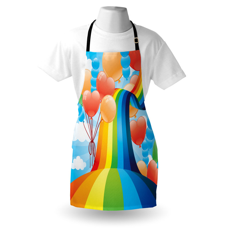 Multicolore Tablier de préparation pour enfants