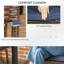 Chaises d'extérieur empilables avec coussins. 4. Pe. Et pour le patio. Crème / bleu Eau. L 22 po x P 23,5 po x H 37,5 po. Capacité de 264 lb. Coussins de salle à manger, 4. et dossiers à assembler. Assemblage requis. 22 po
