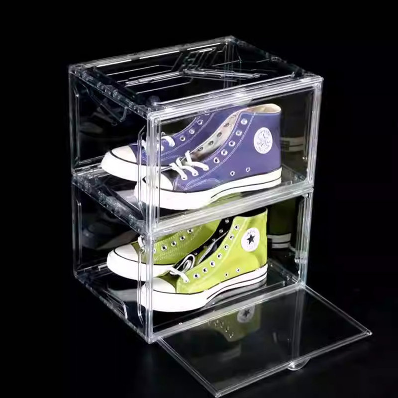 Rangement pour chaussures avec porte magnétique