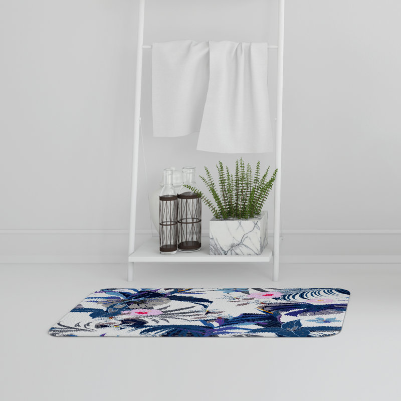 Aizlee Memory Foam Non-Slip Bath Rug