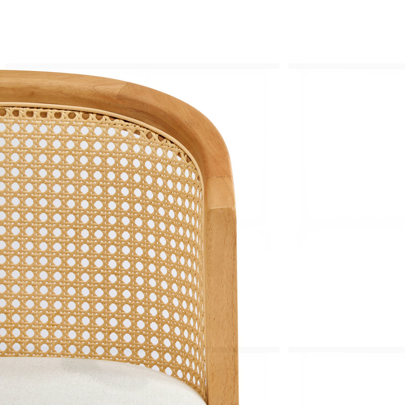 Ensemble de 2 tabourets de comptoir Tatti, Naturel
