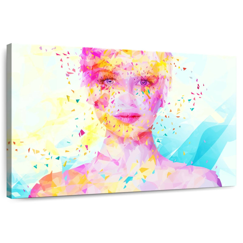 Leisha Turquoise, 34" H x 51" W