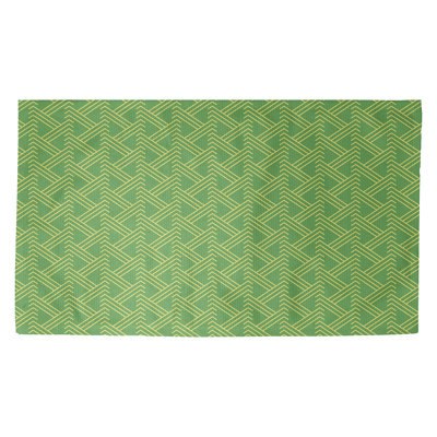 Tapis vert Zig Zag