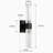 Ernesta 1-Light Dimmable LED Crystal Wallchiere-631808981