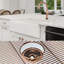 Luxury 36-Inch Solid Fireclay Farmhouse Sink, Flat Front-82987249