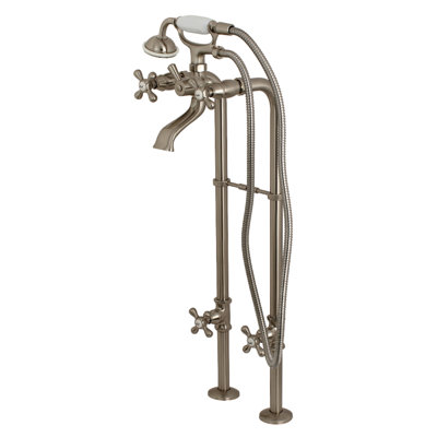 Kingston Freestanding Tub Faucet with Supply Line