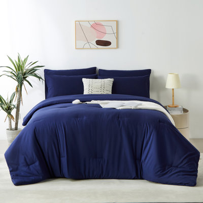 Extra Cozy Comforter Set For All Seasons, Extra Soft Bed In A Bag Set For Student/friends/family, Filled With Cloud-like Fibers , Spring/summer/autumn/winter, Great Gift/home Decor