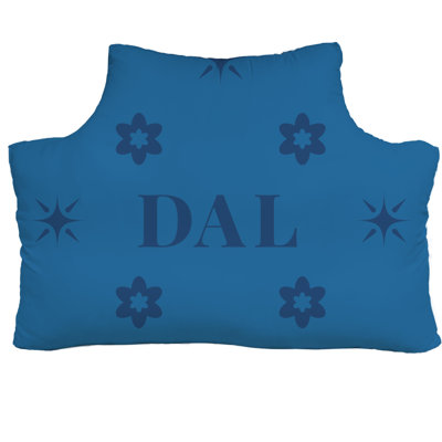 Dallas Basketball Headboard Pillow Queen 59.5 inch x 29.5 inch