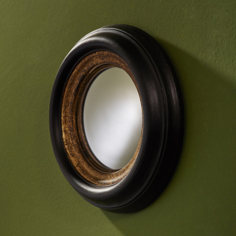 Plevna Solid Wood Circle Mirror