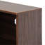 Armoire de bureau avec gestion et conception cosmétiques - Dortoir de rangement en noyer