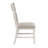 Modern Farmhouse Dining Side Chairs Set Of 2 Antique White Finish Upholstered Seat Back Wooden Furniture