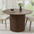 Solid Wood Dining Table Round Pedestal Kitchen Table-853627304-853627316